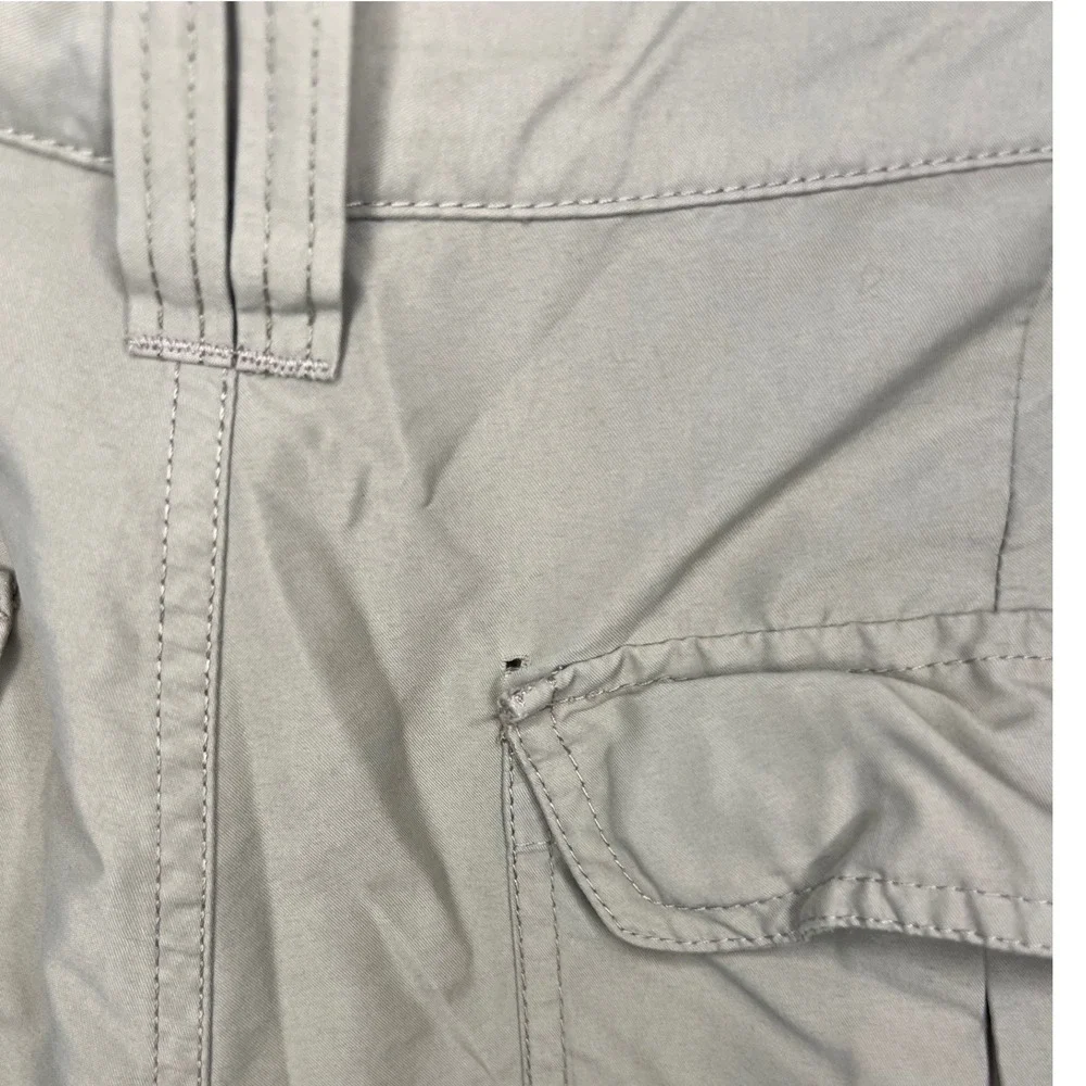 Quiksilver Mens Cargo Shorts Utility Pockets Tan 33